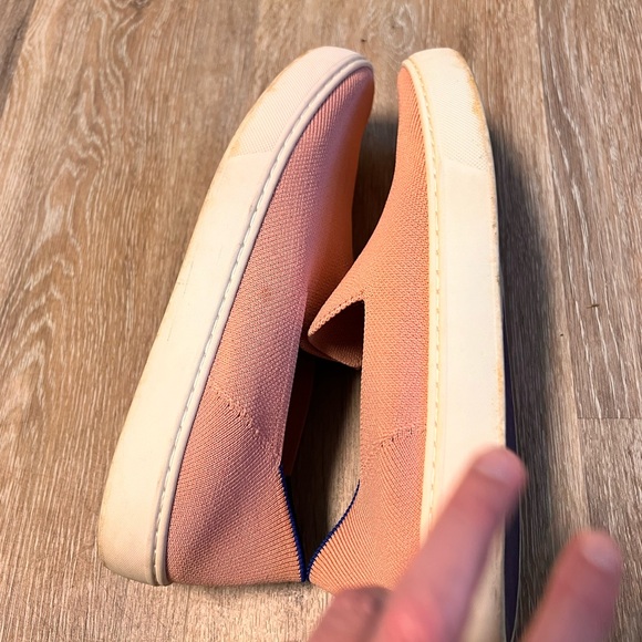 Rothy's Pink Slip-On Sneakers Loafers The Original Shoes Flats Moccasins - Picture 7 of 7